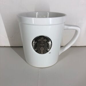 STARBUCKS White Mug with Starbuck Logo, 20 oz Size